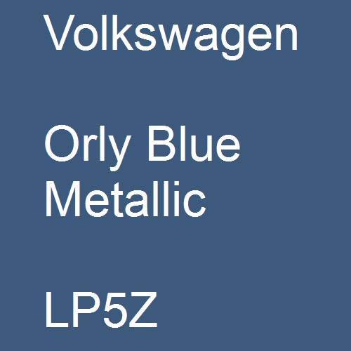 Volkswagen, Orly Blue Metallic, LP5Z.